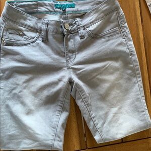 VTG YMI skinny light wash gray “Wanna Betta Butt?”lightweight skinny jeans 5